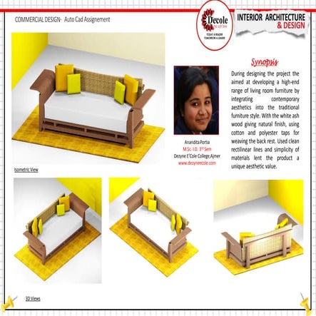 Anandita portia MSc Interior Design 