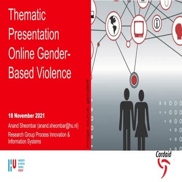 Digital development and Online Gender-Based Violence
