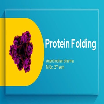 Protein folding
