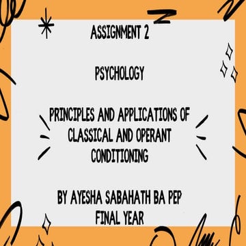 Principles and Applications of Classical and operant conditioningppt.pptx