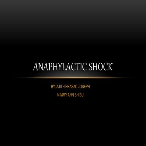 Anaphylatic shock (1)