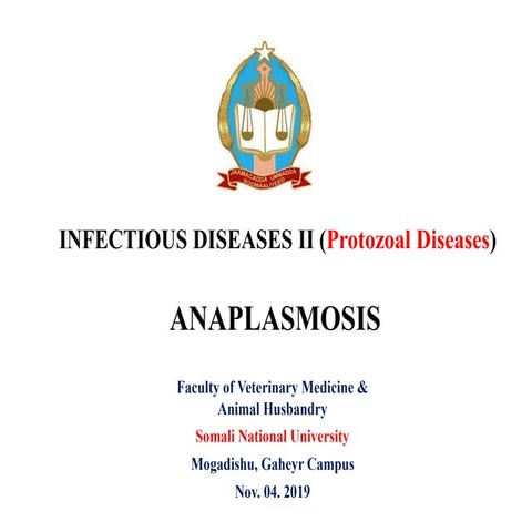 Anaplasmosis