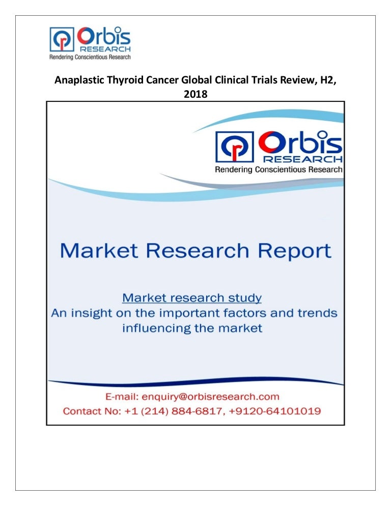 Anaplastic Thyroid Cancer Global Clinical Trials Review