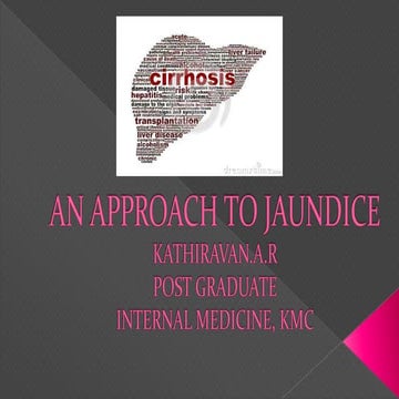 An approach to jaundice