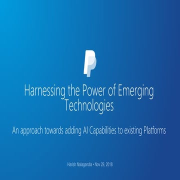 How to add Artificial Intelligence Capabilities to Existing Software Platforms