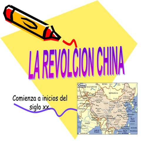 LA REVOLUCION CHINA