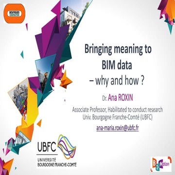 Bringing Meaning to BIM Data