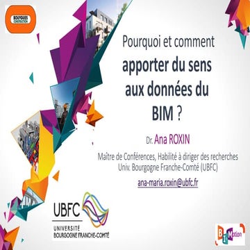 Apporter du sens aux données BIM