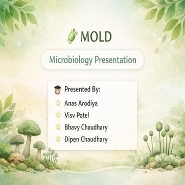 Comprehensive Overview of Mold: Classification, Structure, and ...