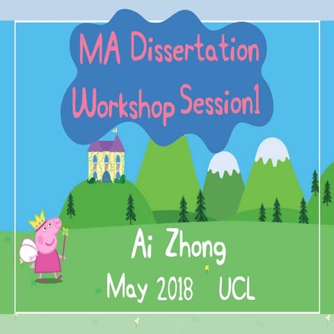 Ana's dissertation workshop 1