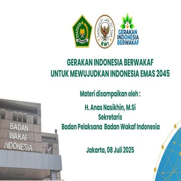 Anas Nasikhin - Materi Gerakan Indonesia Berwakaf - Lokakarya BKM Kemenag.pdf