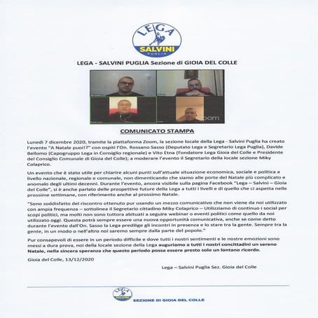 A natale puoi   lega