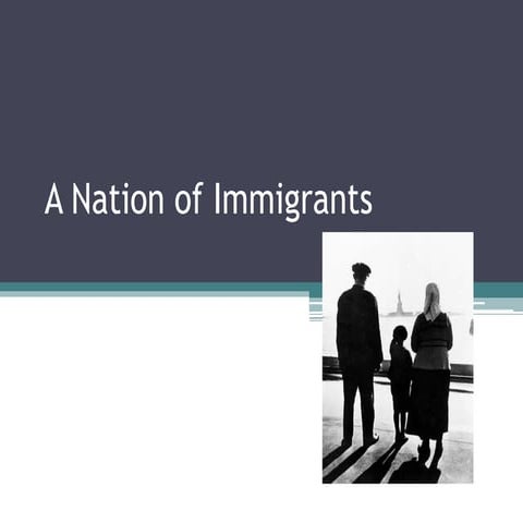 A nation of immigrants(11) | PPTX