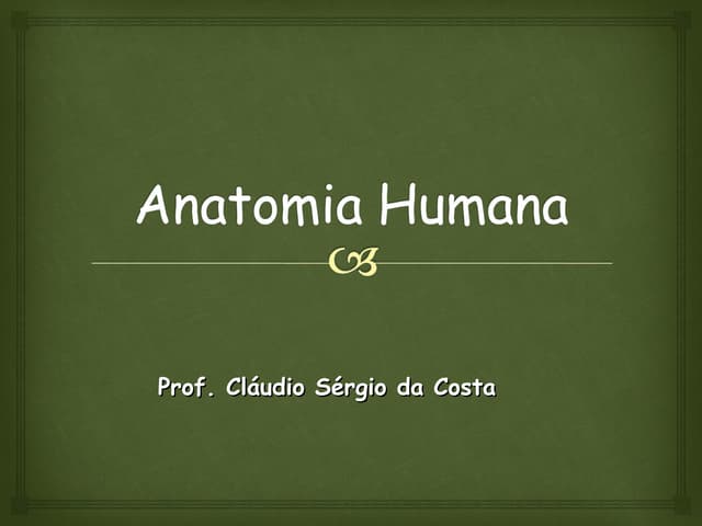 Anatomia humana pronatec 01