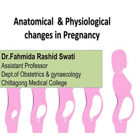 Anatomical and physiological change in pregnancy | PPT