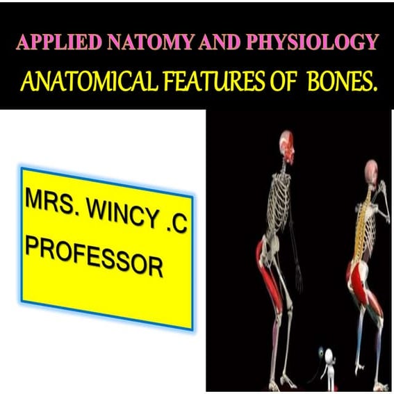 ANATOMICAL FAETURES OF BONES  FOR NURSING STUDENTS .pptx