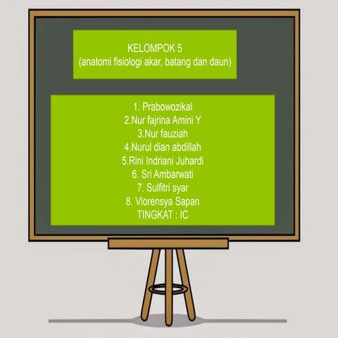 Anatomi fisiologi tumbuhan akar, batang, dan daun