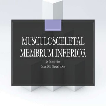 Anatomi muskulo membrum inferior | PPTX