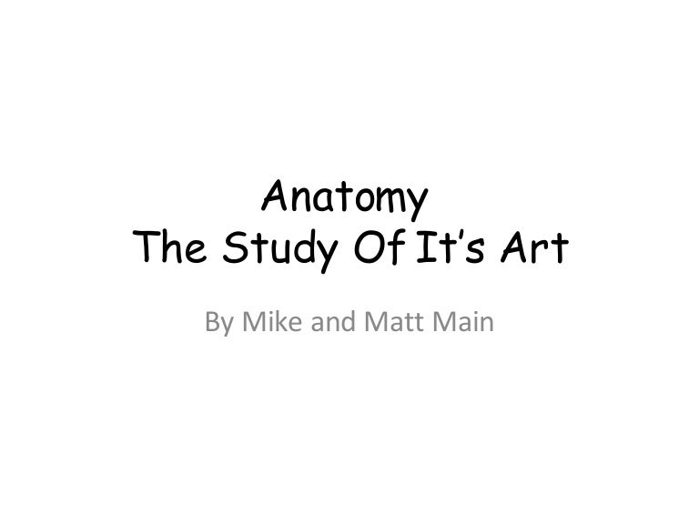 Anatomy Powerpoint