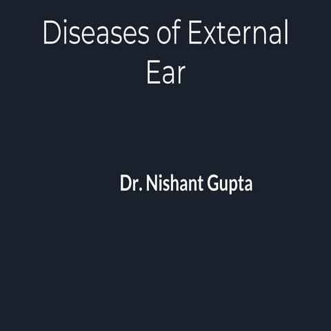 ANATOMY OF EXTERNAL EAR | PPTX