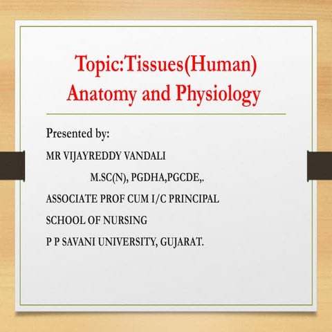 Anatomy and physiology of human tissues.pptx
