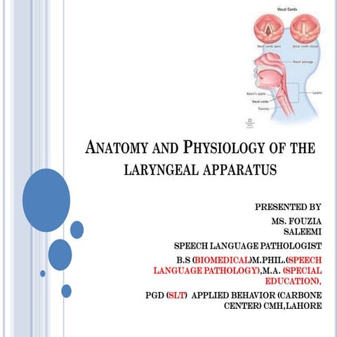 Anatomy and physiology of Larynx structure | PDF