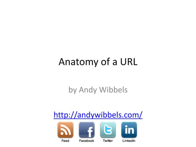 Anatomy Of A Domain Name and URL