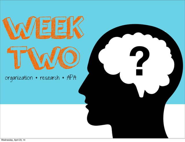 Anatomy of an essay (ENC Week 2)