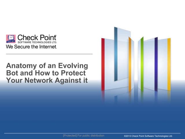 CheckPoint: Anatomy of an evolving bot