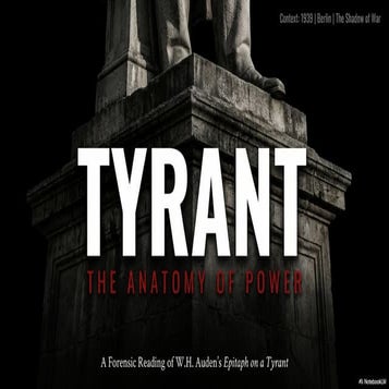 Anatomy of a Tyrant: Power, Control, and the Politics of Fear | PDF