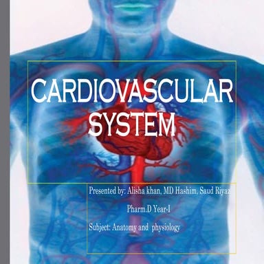 CARDIOVASCULAR SYSTEM AND BLOOD PRESSURE.pptx
