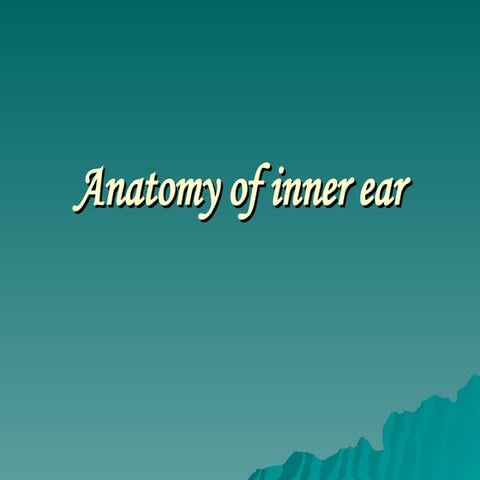 Embryology of ear8 | PPTX