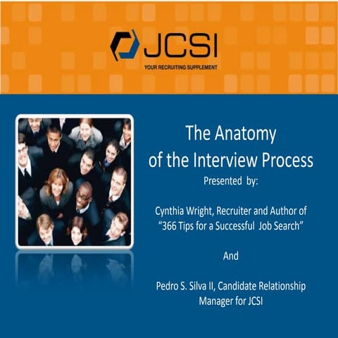 Anatomy of the Interview Process