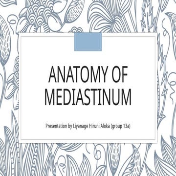 Anatomy of mediastinum- med student anatomy.pptx