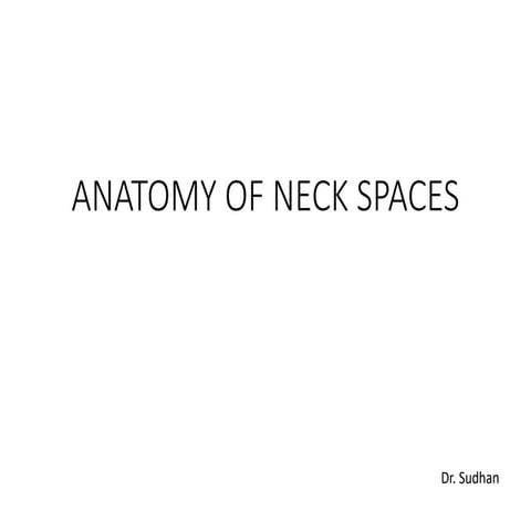 Anatomy of Deep Neck spaces Radiology Pictorial representation