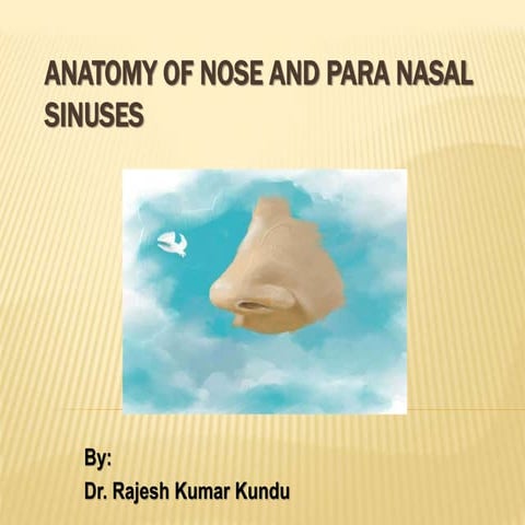 Anatomy of nose and paranasal sinuses