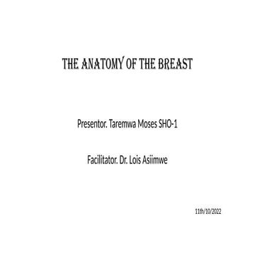 Anatomy of the Breast power point presentation.pptx