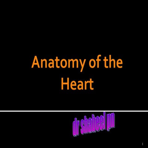 Internal features of the heart | PPTX