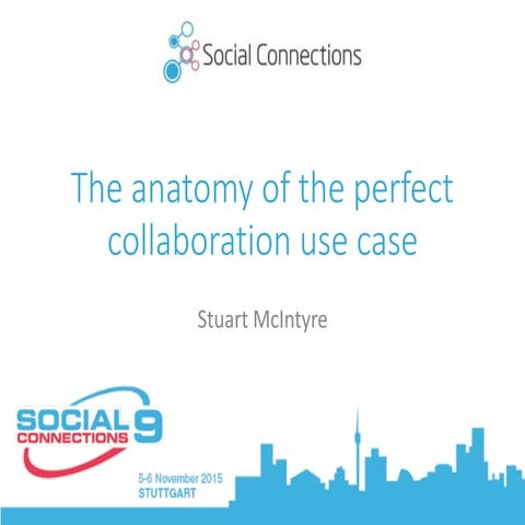 The anatomy of the perfect collaboration use case