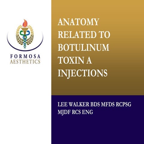 Anatomy toxin injections