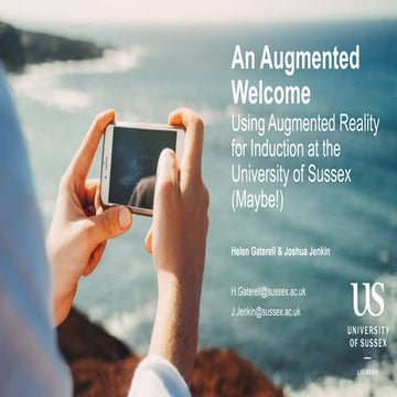 LibTeachMeet: An augmented welcome