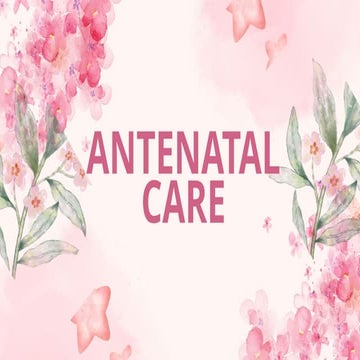 ANC CASE PRESENTATION PREVENTIVE SOCIAL MEDICINE | PPTX