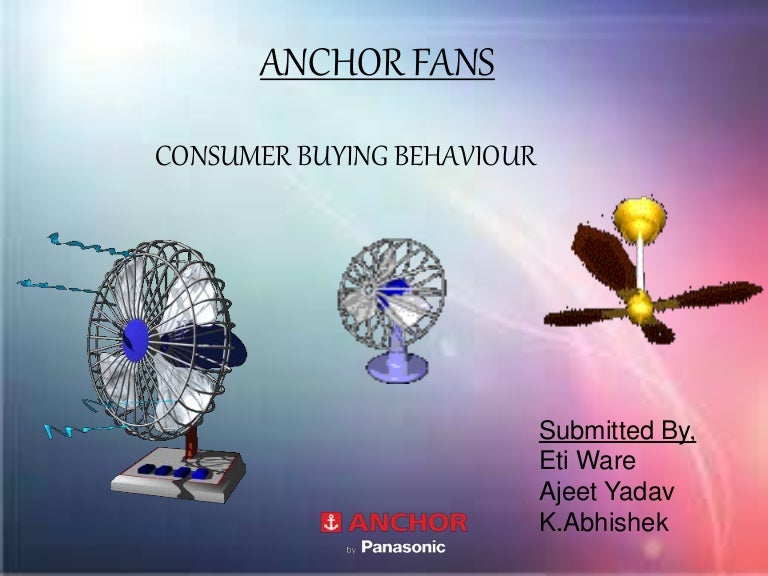 Anchor fans