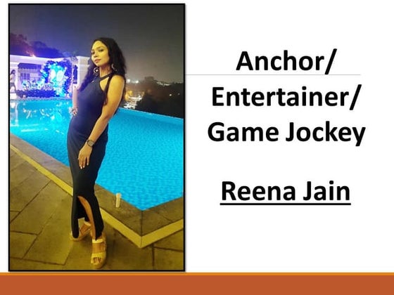 REENA JAIN ANCHORING PROFILE