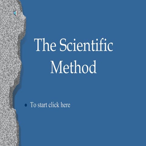 The Scientific Method