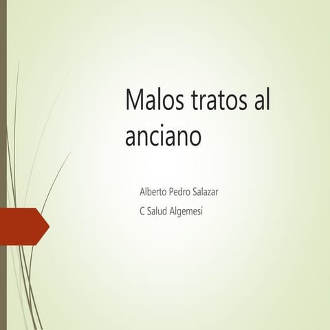 Anciano.malos tratos