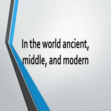 Ancient | PPT