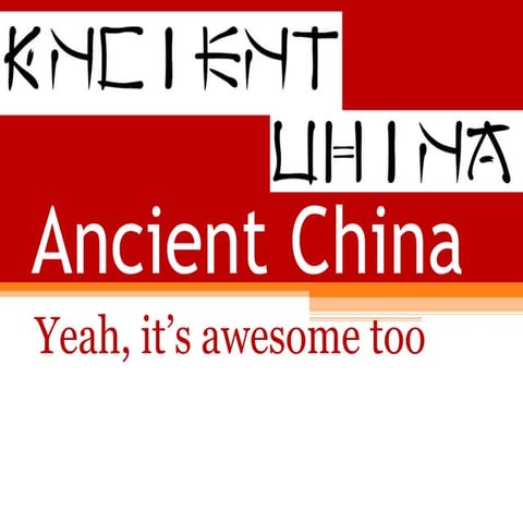 Ancient China