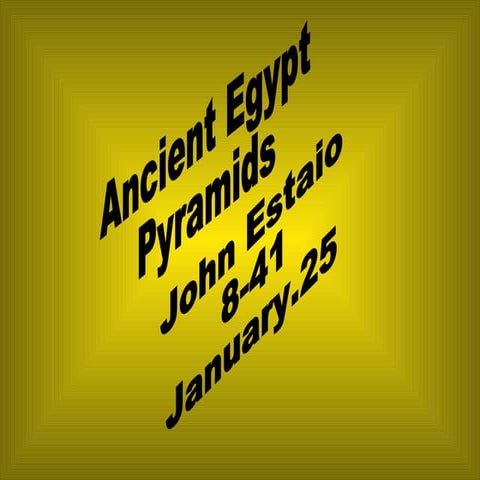 Ancient Egypt