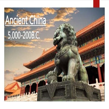 WH 1111 Ancient china